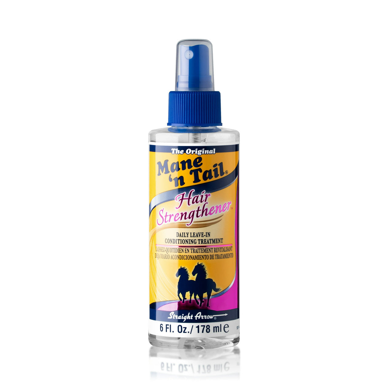 Mane N Tail Hair Strengthener Daily Leave-In Conditioning Hair Treatment, 6 Oz